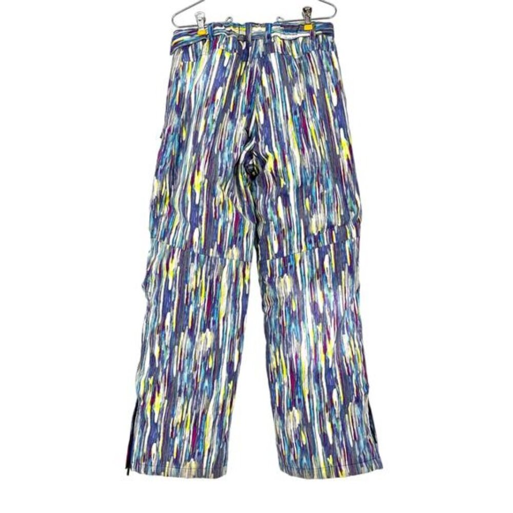 LL Bean Snow Pants Girls Glacier Summit multicolor Girls 18 / woman 6